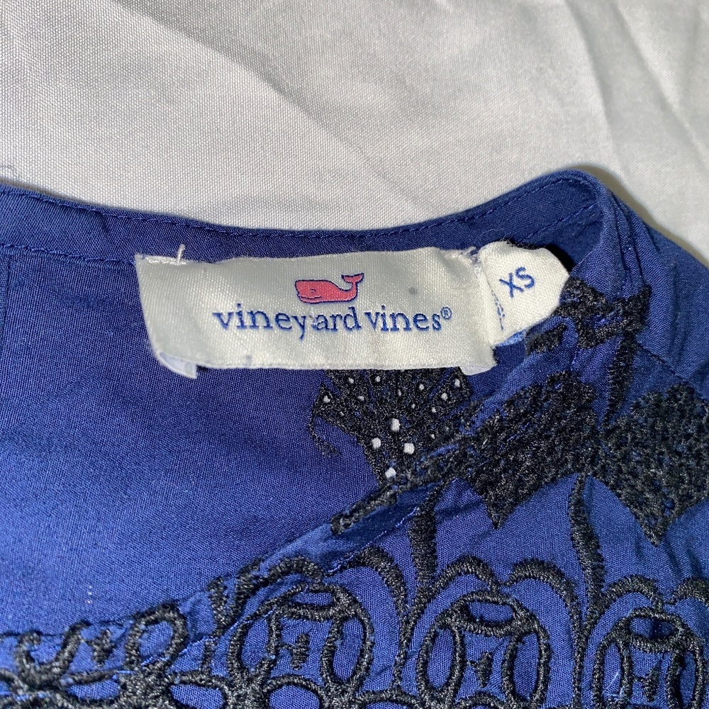 Vineyard Vines A-line dress in Blue - Picture 4 of 5